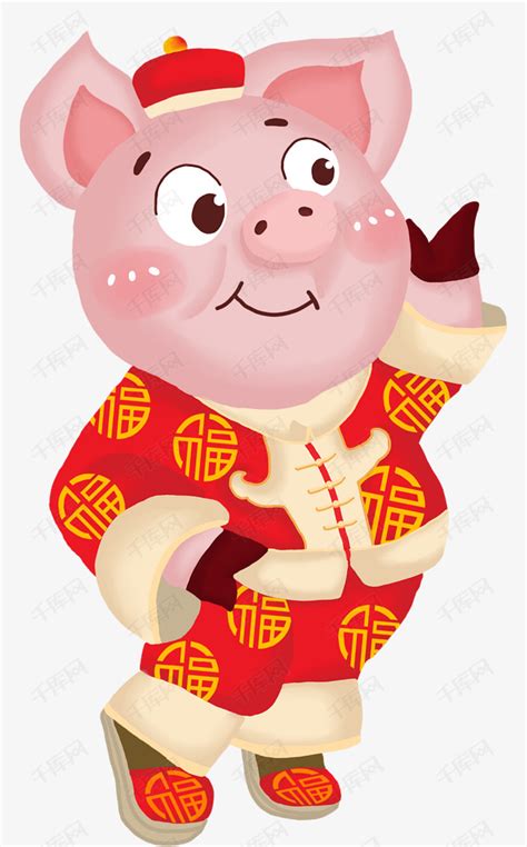 2019年猪年猪素材图片免费下载_高清psd_千库网(图片编号11010637)