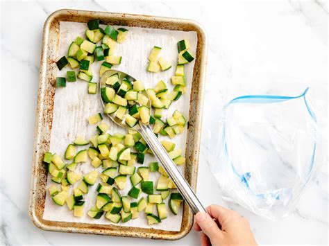 Try This Ridiculously Easy Way to Freeze Zucchini and You'll Never Look Back