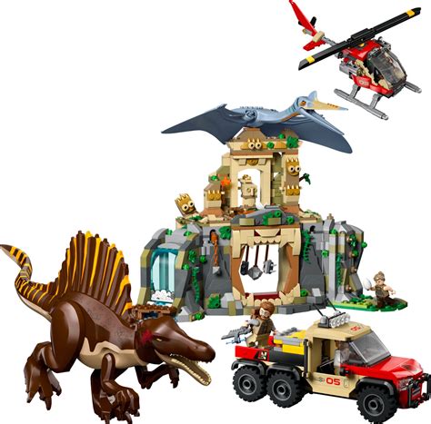 棘龍和風神翼龍的空中行動 76976 | Jurassic World™ | LEGO®香港官方網站