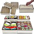 House of Quirk Foldable Storage Box Drawer Divider Organizer Closet ...