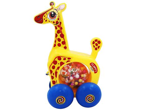 Buy Asian Giraffe Pull Along Toy | Walk & Play Toy for Infant and ...