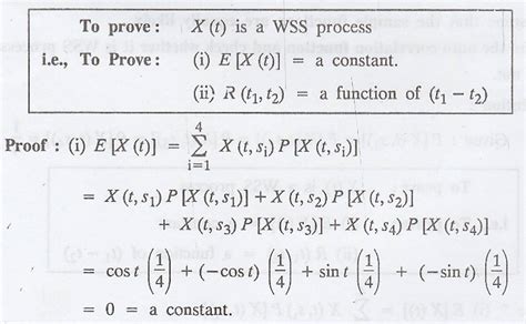 Second- Order and Wide-Sense Stationary Process - Jointly Wide-sense, N ...