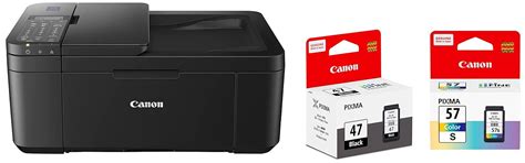 Canon E4570 All-in-One Wi-Fi Ink Efficient Colour Printer with FAX/ADF ...