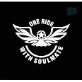 SIGN EVER One Ride with Soul Mate Stickers for Royal Enfield 350,500 ...