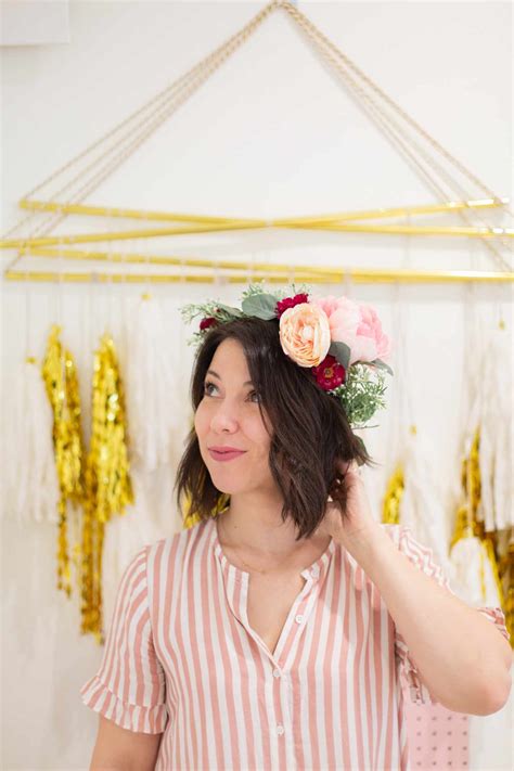 How to Make a DIY Flower Crown