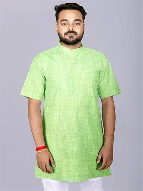 Buy Green Springs Handwoven Organic Cotton Men Kurta Best Price at ...