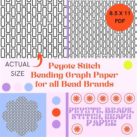 Peyote Beading Chart 的图像结果
