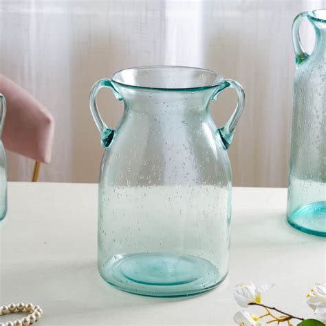 Medium Glass Vase Jar Online - Premium Vase | Nestasia