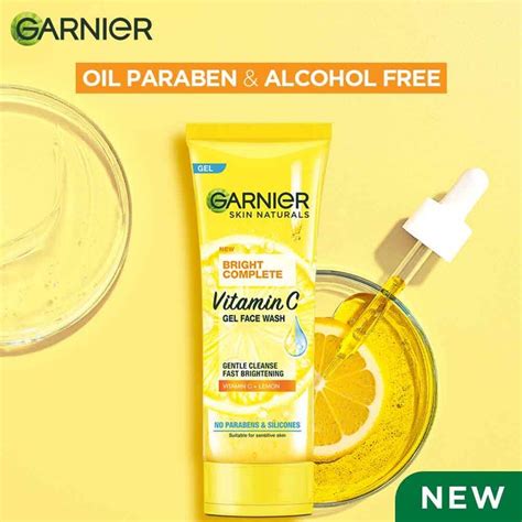 Buy Garnier Vitamin C Gel Face Wash – Garnier Gel Face Wash