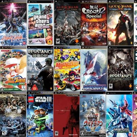 PC DVD ROM Playstation Portable PSP ISO Games File + Modded Files untuk ...