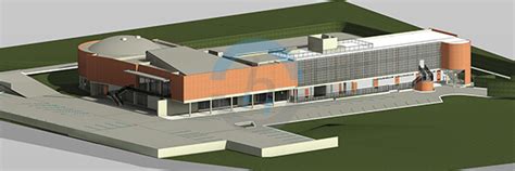 Revit BIM 3D Modeling of Temple Beth Hillel - Case Study