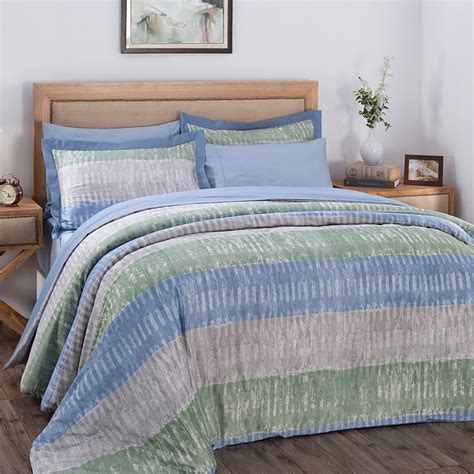 Buy Maspar Hues Global Atelier Streak Tint 210 TC Cotton Blue Duvet ...
