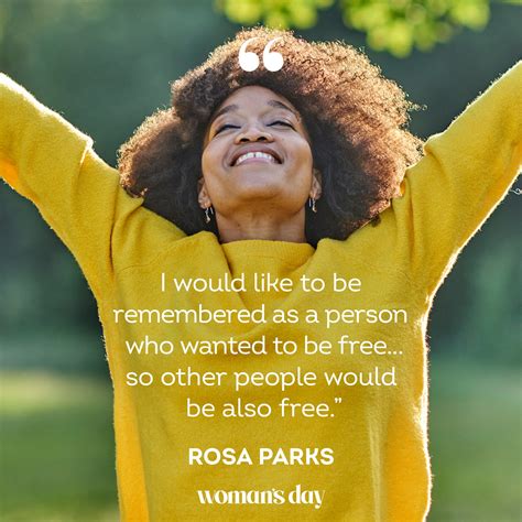 Rosa Parks Quotes About Freedom