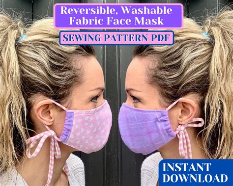 Image result for Free Face Mask Sewing Pattern PDF