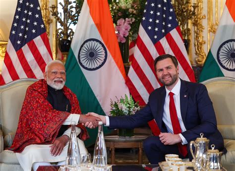 PM Modi "delighted" to join US Vice President JD Vance in celebrating ...