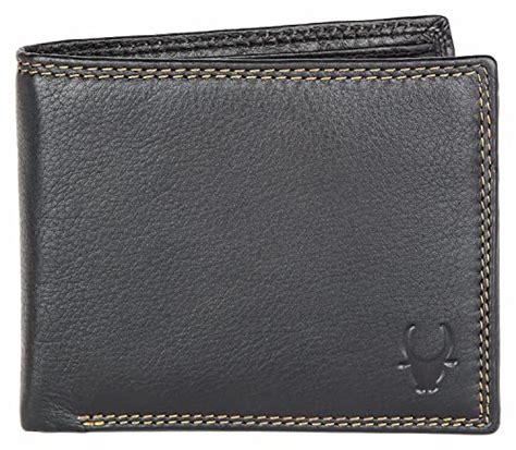 Buy WILDHORN Classic Black Leather Wallet for Men at Amazon.in
