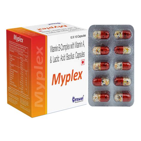 MYPLEX Capsules FITWEL PHARMACEUTICALS PVT. LTD.