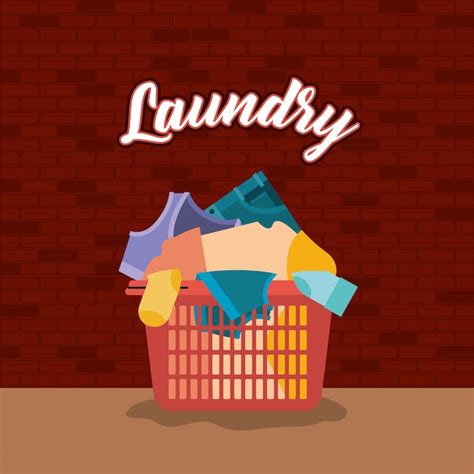 Kleiderwäsche im Becken Kunststoff | Premium Vektor