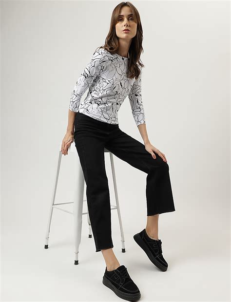 Buy Printed Regular Fit T-Shirt at Marks & Spencer