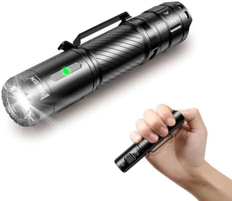 WUBEN C3 Flashlight 1200 High Lumens Rechargeable Flashlights 6 Modes ...