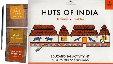 Huts of India: Educational Activity Kit: Mud Houses of Jharkhand (DIY ...