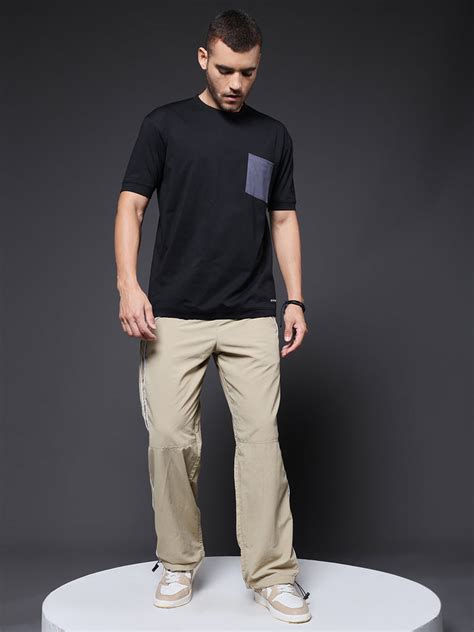 Striped Parachute Pants For Men – pronk.in