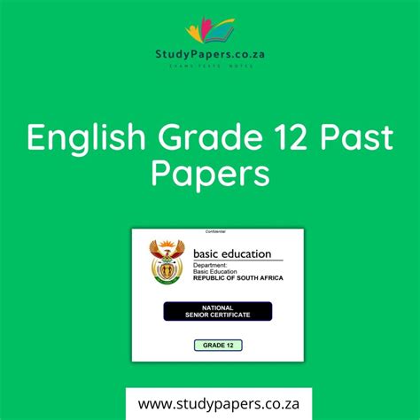 Image result for English Language Paper 1 Guide Grade 12