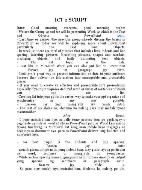 How to Make Script in ICT Subject 的图像结果