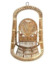 BHATIACANE Cane Bamboo Baby Swing Chair Jhula for Kids (Multicolour 3 ...