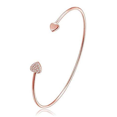 Buy Sassy Girl Collectionz Heart Shaped Crystal Love Opening Golden ...