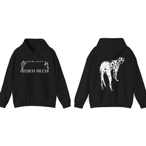 Death Grips Death Album Tour Merch Dalmatian Black Pullover Hoodies ...