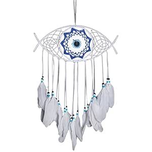 Buy Pinakine® Handmade Evil Eye Dream Catcher for Office Living Room ...