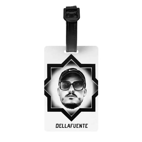 Custom-Dellafuente-Spanish-Rapper-Luggage-Tag-Suitcase-Baggage-Privacy ...