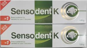 sensodent K Medicated Dental Toothpaste - 2 x 120g Toothpaste - Buy ...