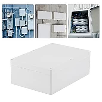 Junction Box, 263 * 185 * 95mm Water-resistant Plastic IP65 Enclosure ...