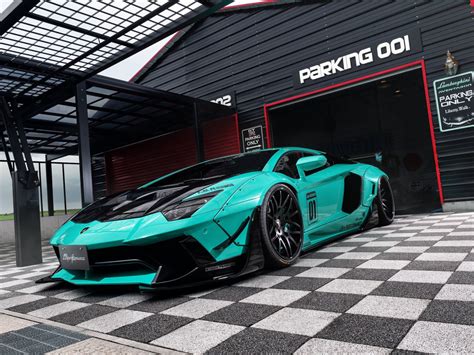 Download wallpaper Lamborghini, Front, Side, Aventador, Wheels, Liberty ...