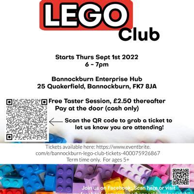 May 30th Bannockburn Lego Club 2024, Bannockburn Enterprise Hub, 30 May ...