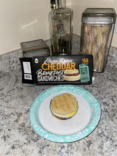 Best Frozen Breakfast Sandwich Mason Dixie: Cheddar Breakfast