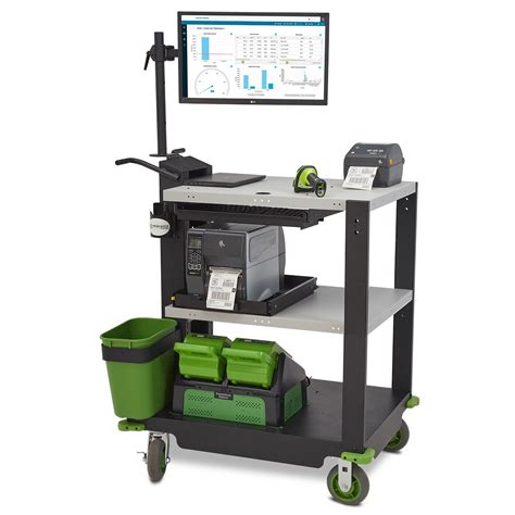 Plastic Rolling Computer Carts Styling A Medical Rolling Cart In 3