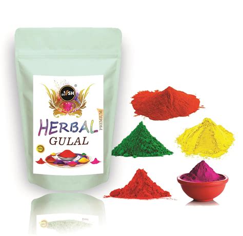 Buy Sish Desi Holi Herbal Gulal Color 750g for Kids and Adults. Natural ...