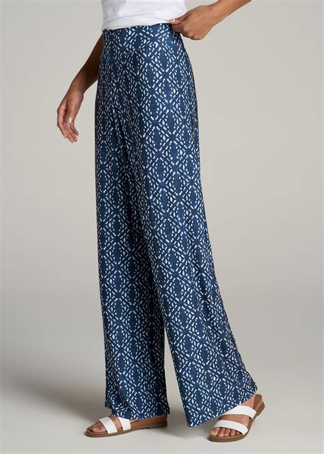 Pull On Breezy Wide Leg Pants for Tall Women | American Tall