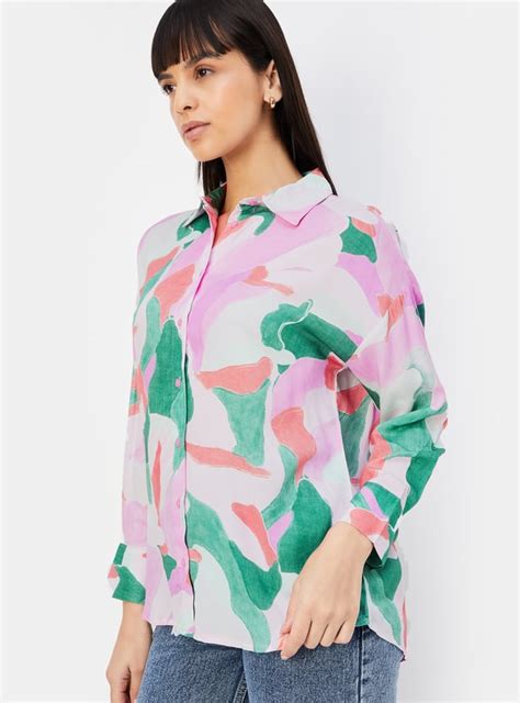 Buy Women Printed Shirt Online at just Rs. 799.0 - 1000013604520 | Max ...