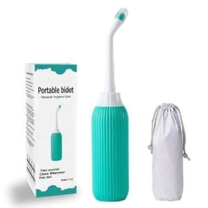 Tendula Handheld Portable Bidet Spray with 2 Nozzles for Toilet ...