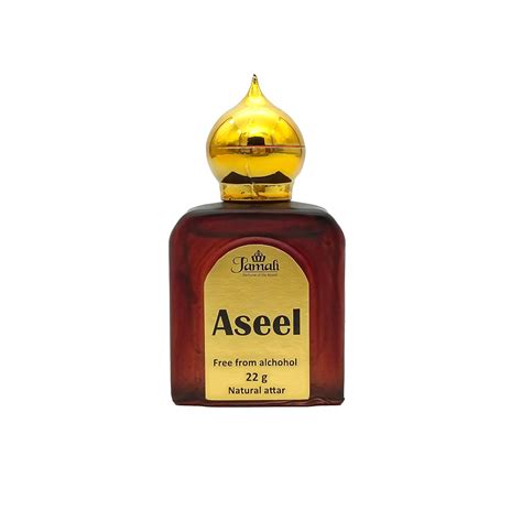 Jamali Aseel Pure Natural attar perfume 22g, Alcohol Free and Long ...