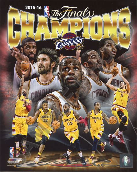 $7.25 - Cleveland Cavs 2016 Nba Champions Team Composite 8X10 Unsigned ...