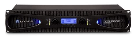 Crown XLS1002 Live Sound Power Amplifier | 1500w @ 4 Ohms | 2200w @2 Ω ...
