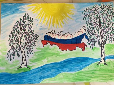 75 рисунков на тему «Моя родина»