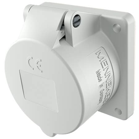 Panel mounted receptacle 3052