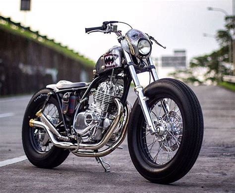 Stylish Cafe Racer Motorcycle