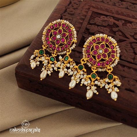 Gorgeous Floral Chandbali (Ge7188) – Nakoda Payals